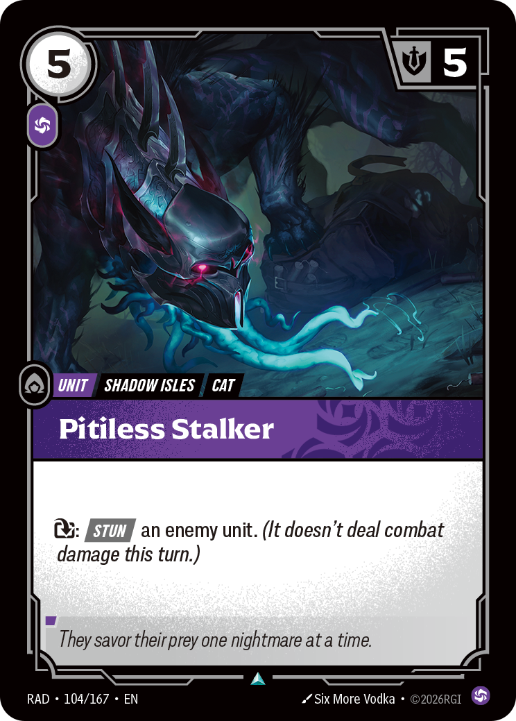 Pitiless Stalker (Radiance RAD-104/167)