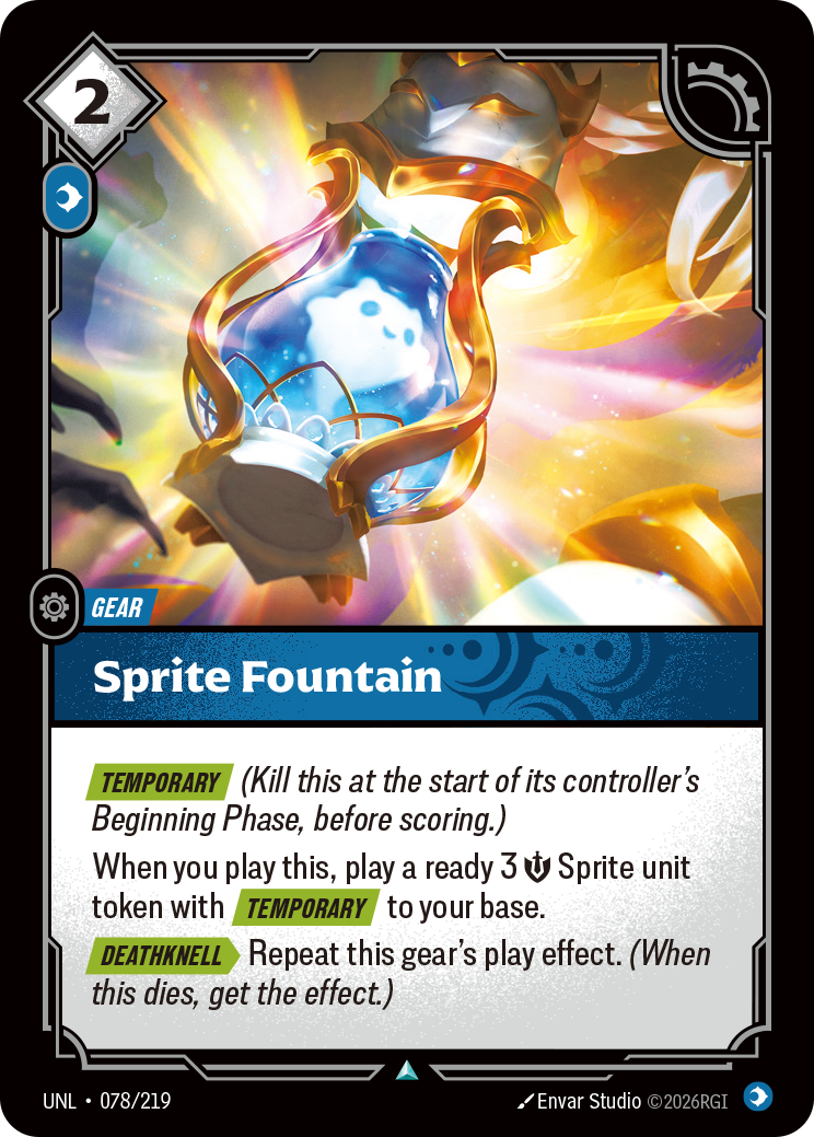 Sprite Fountain (Unleashed UNL-078)