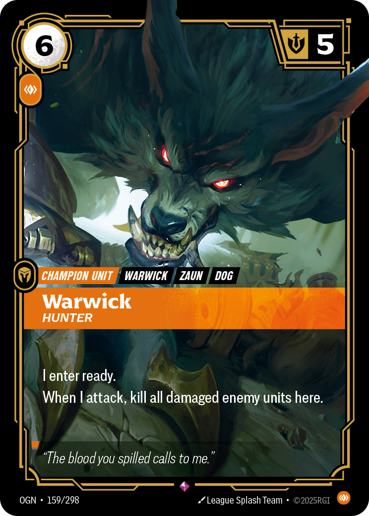 Warwick - Hunter (Origins OGN-159)