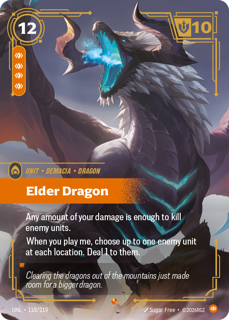 Elder Dragon (Unleashed UNL-118)