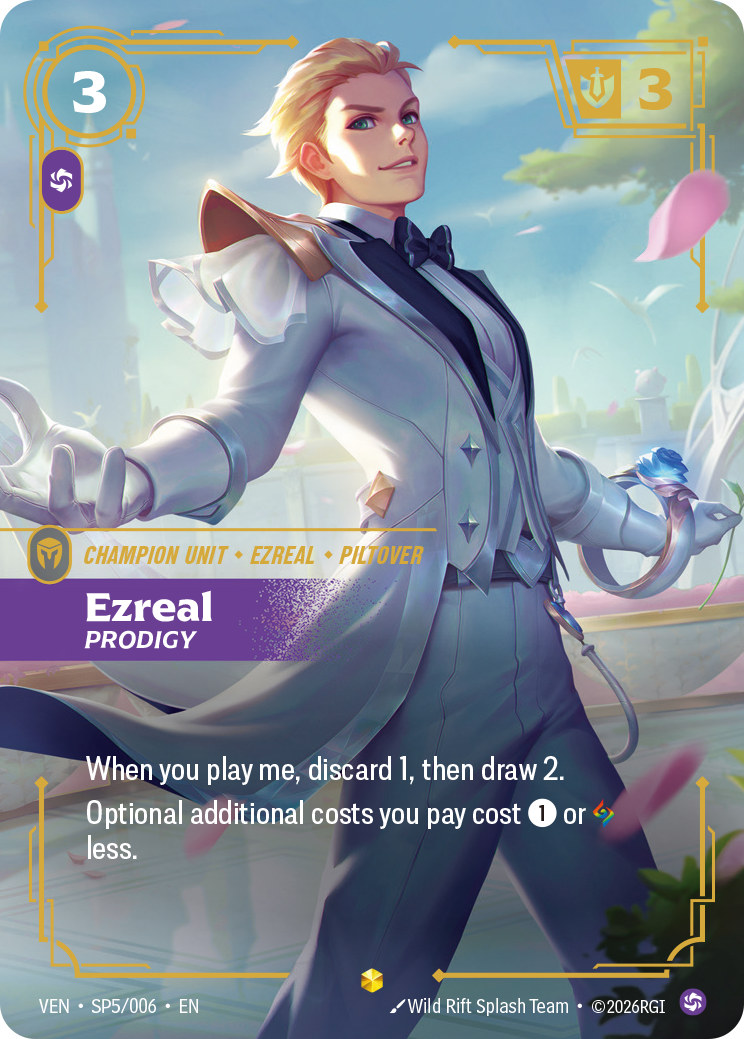 Ezreal, Prodigy (Vendetta VEN-SP5-6)