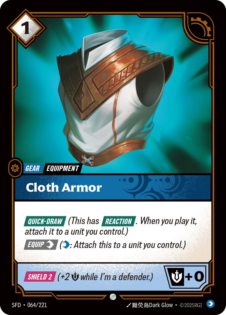 Cloth Armor (Spiritforged SFD-064)