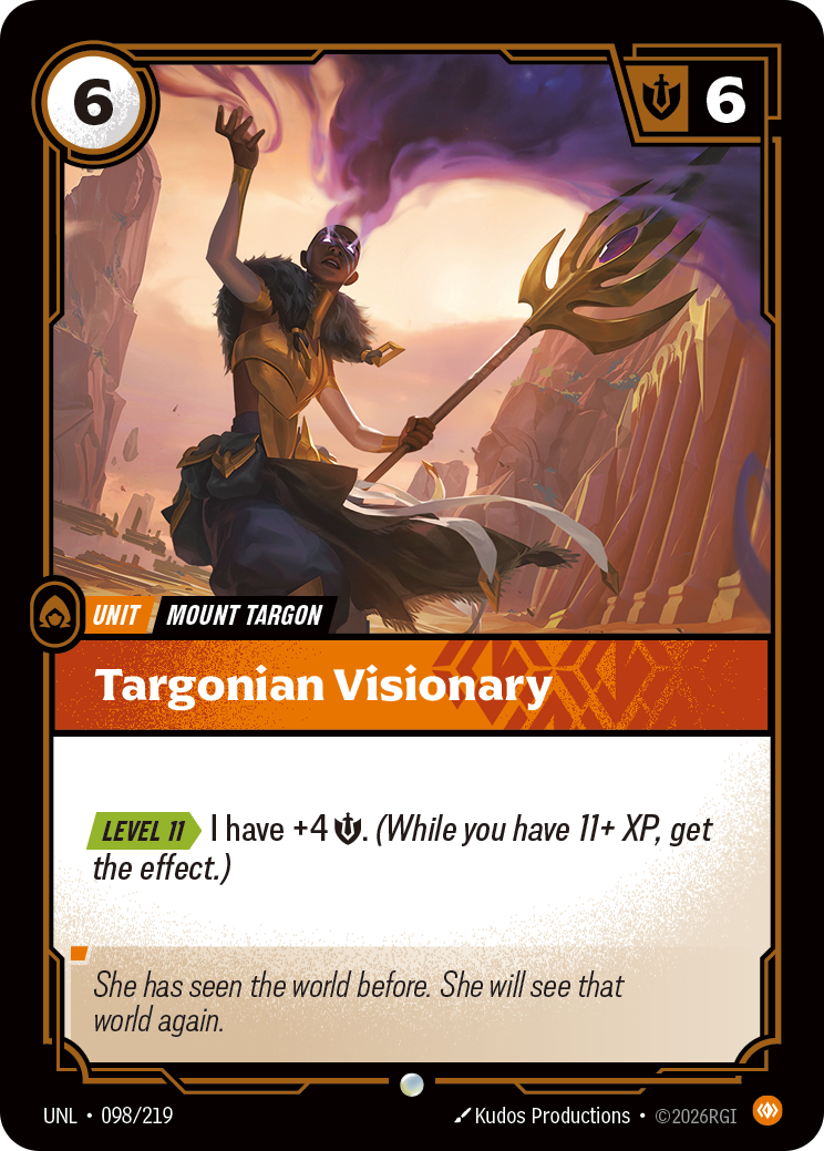 Targonian Visionary (Unleashed UNL-098)
