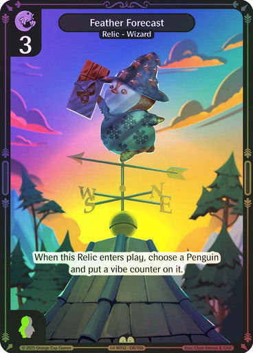 138 - Feather Forecast - Foil