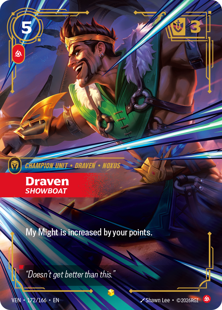 Draven, Showboat (Vendetta VEN-172)