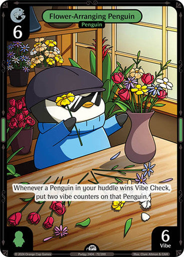 072 - Flower-Arranging Penguin