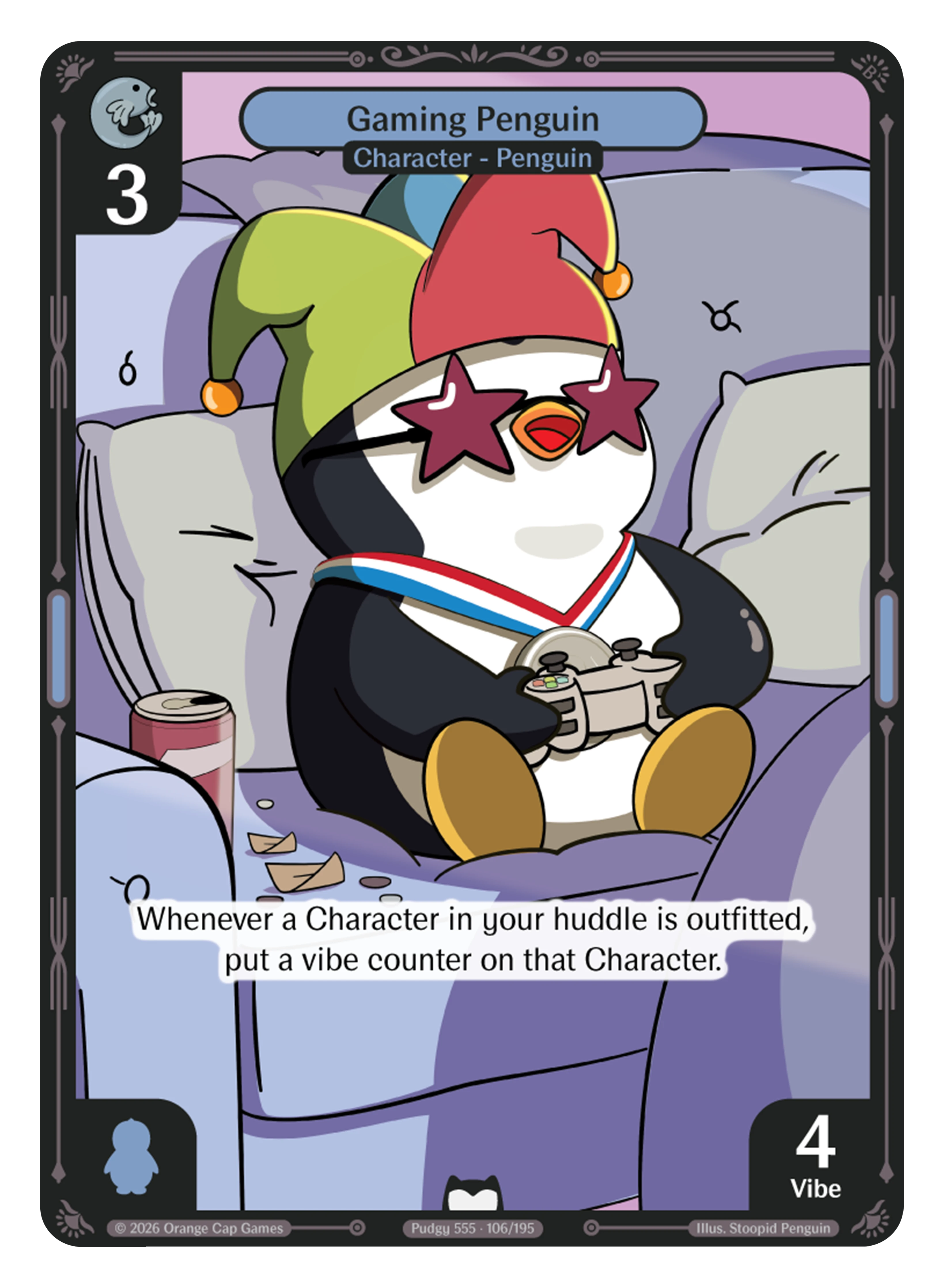 106 - Gaming Penguin