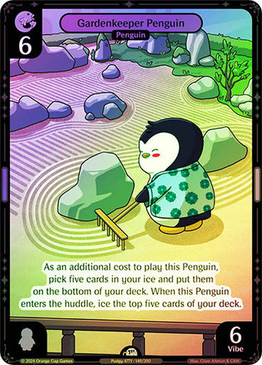 149 - Gardenkeeper Penguin - Foil