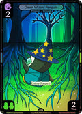 074 - Green Wizard Penguin - Foil