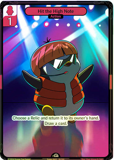 028 - Hit the High Note - Foil