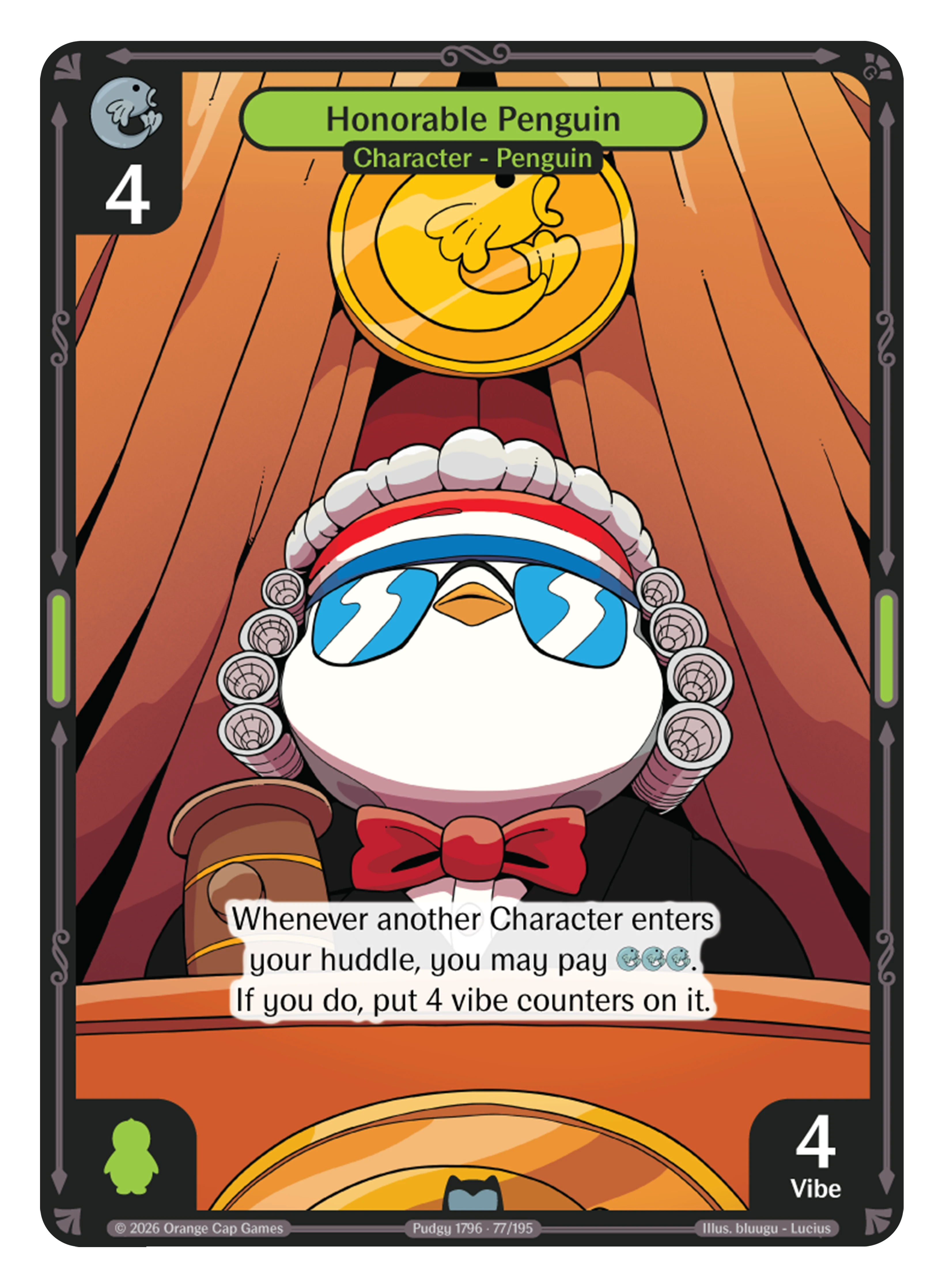 077 - Honorable Penguin