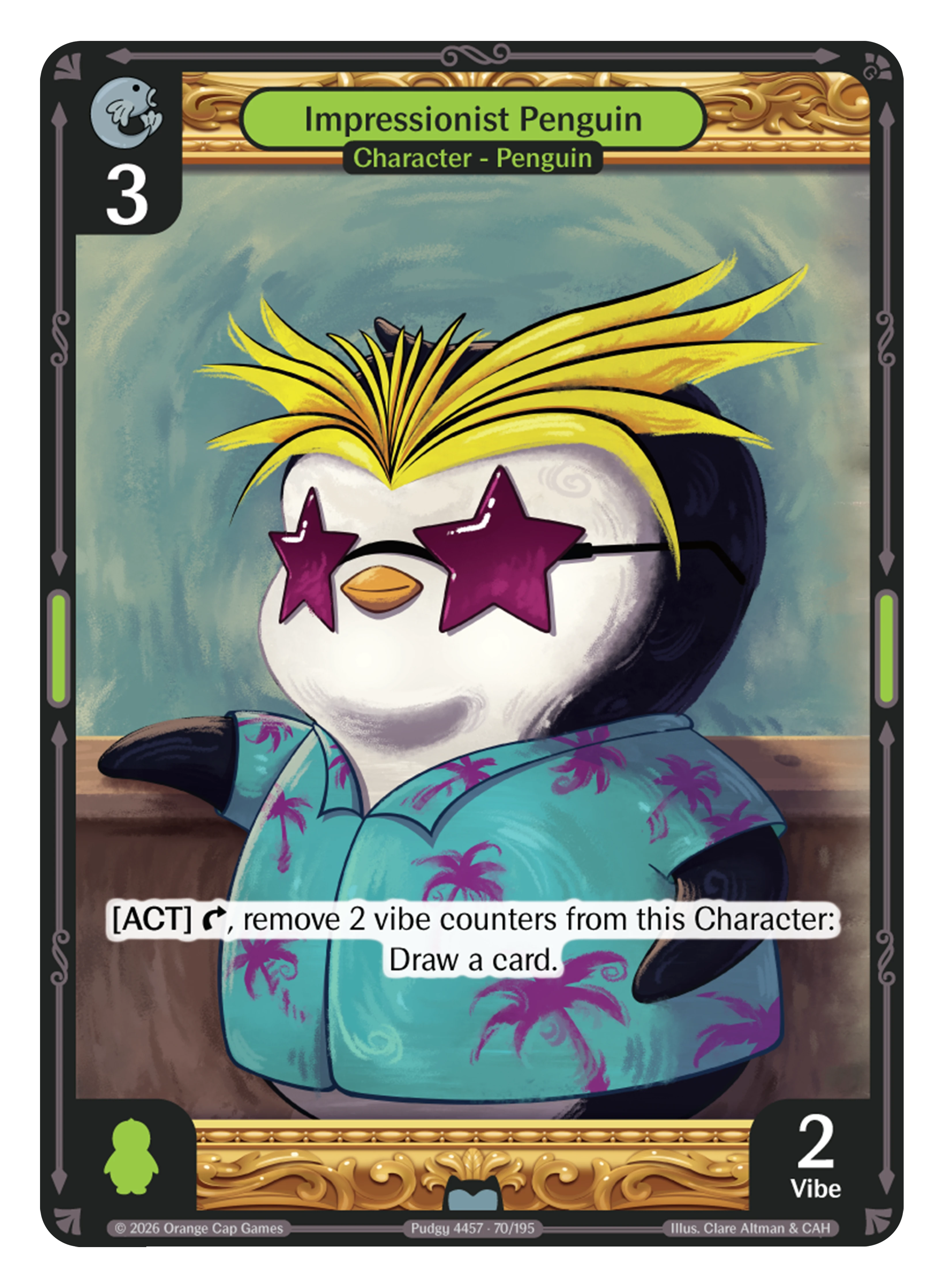 070 - Impressionist Penguin