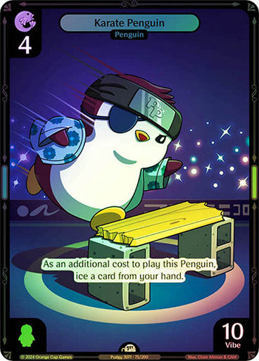 075 - Karate Penguin - Foil