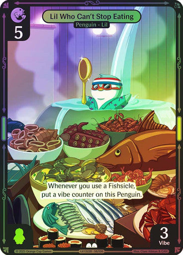 058 - Lil Who Can't Stop Eating - Foil