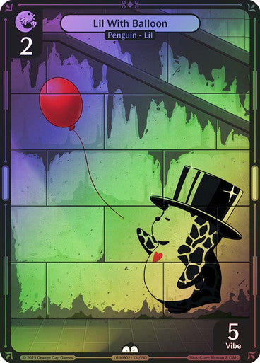 131 -  Lil With Balloon - Foil