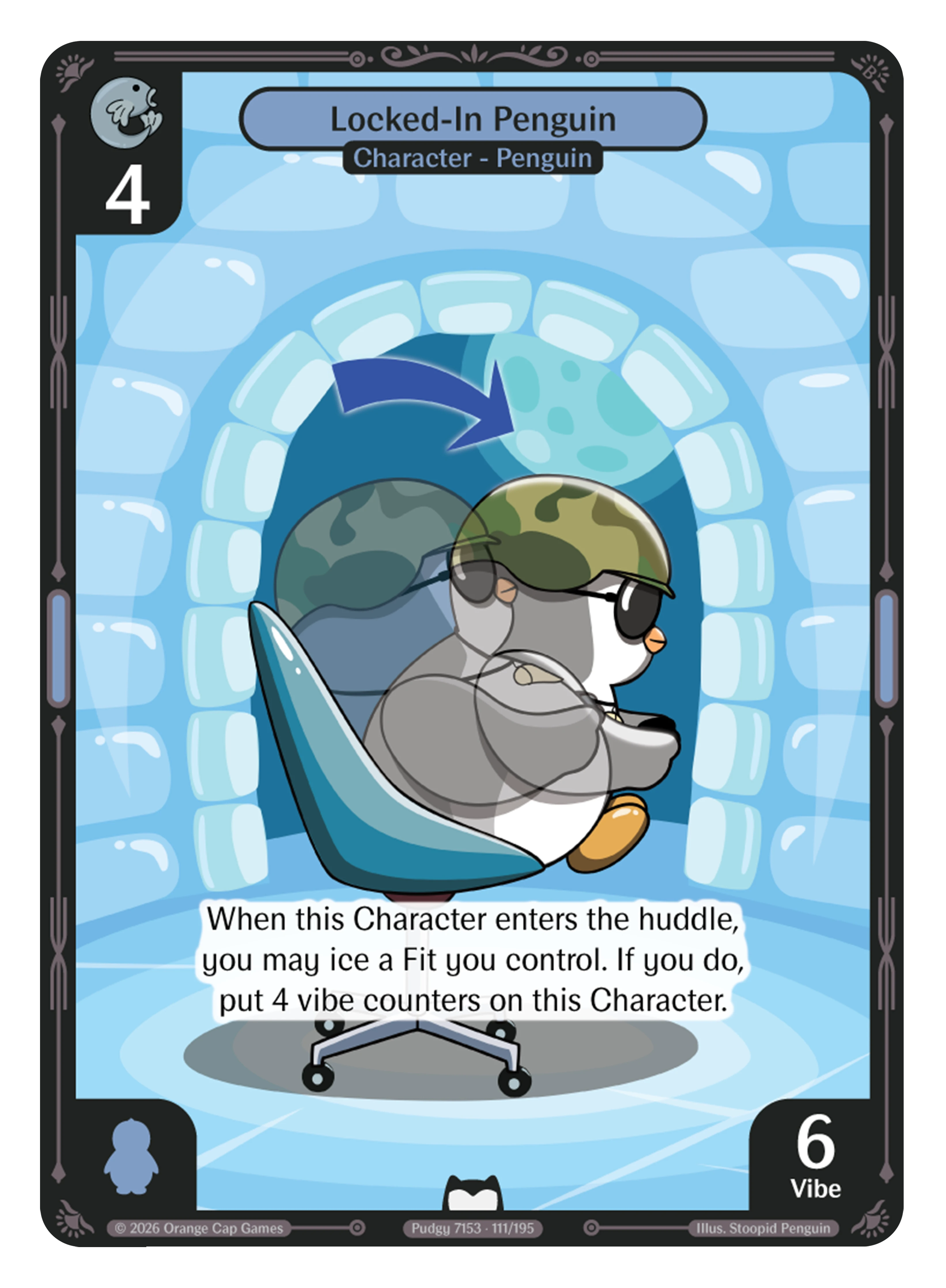111 - Locked-In Penguin