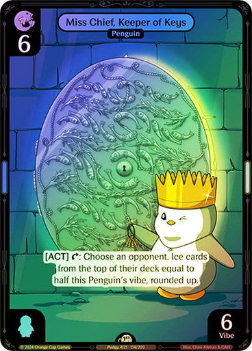 114 - Miss Chief, Keeper of Keys - Foil