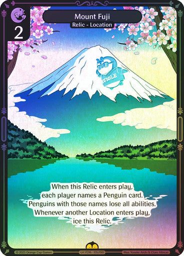 135 - Mount Fuji - Foil