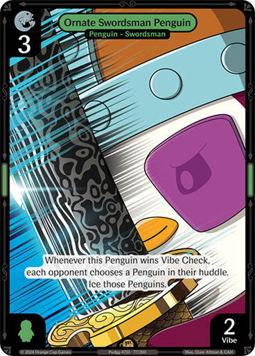 077 - Ornate Swordsman Penguin