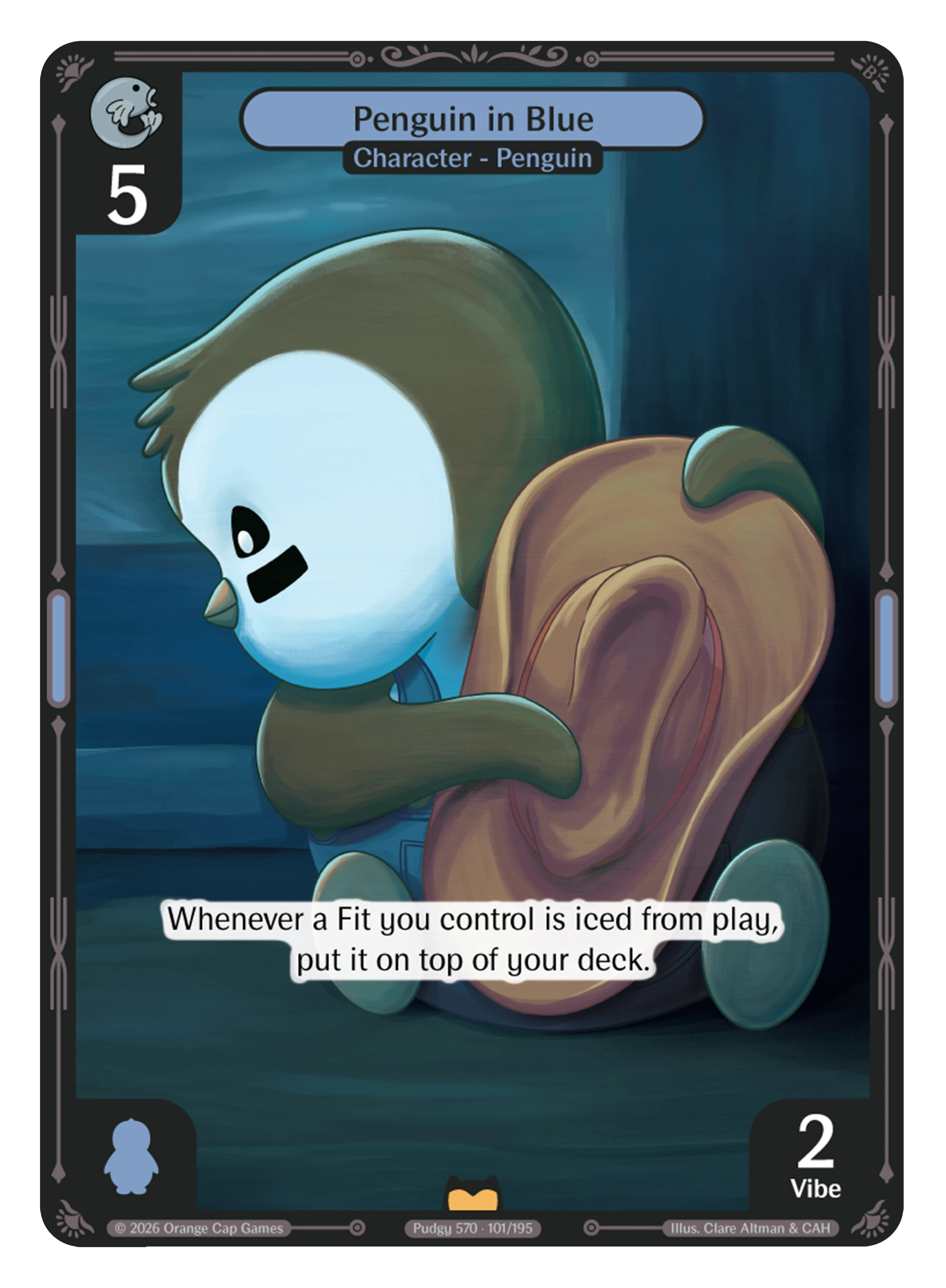 101 - Penguin in Blue