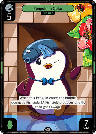078 - Penguin in Color