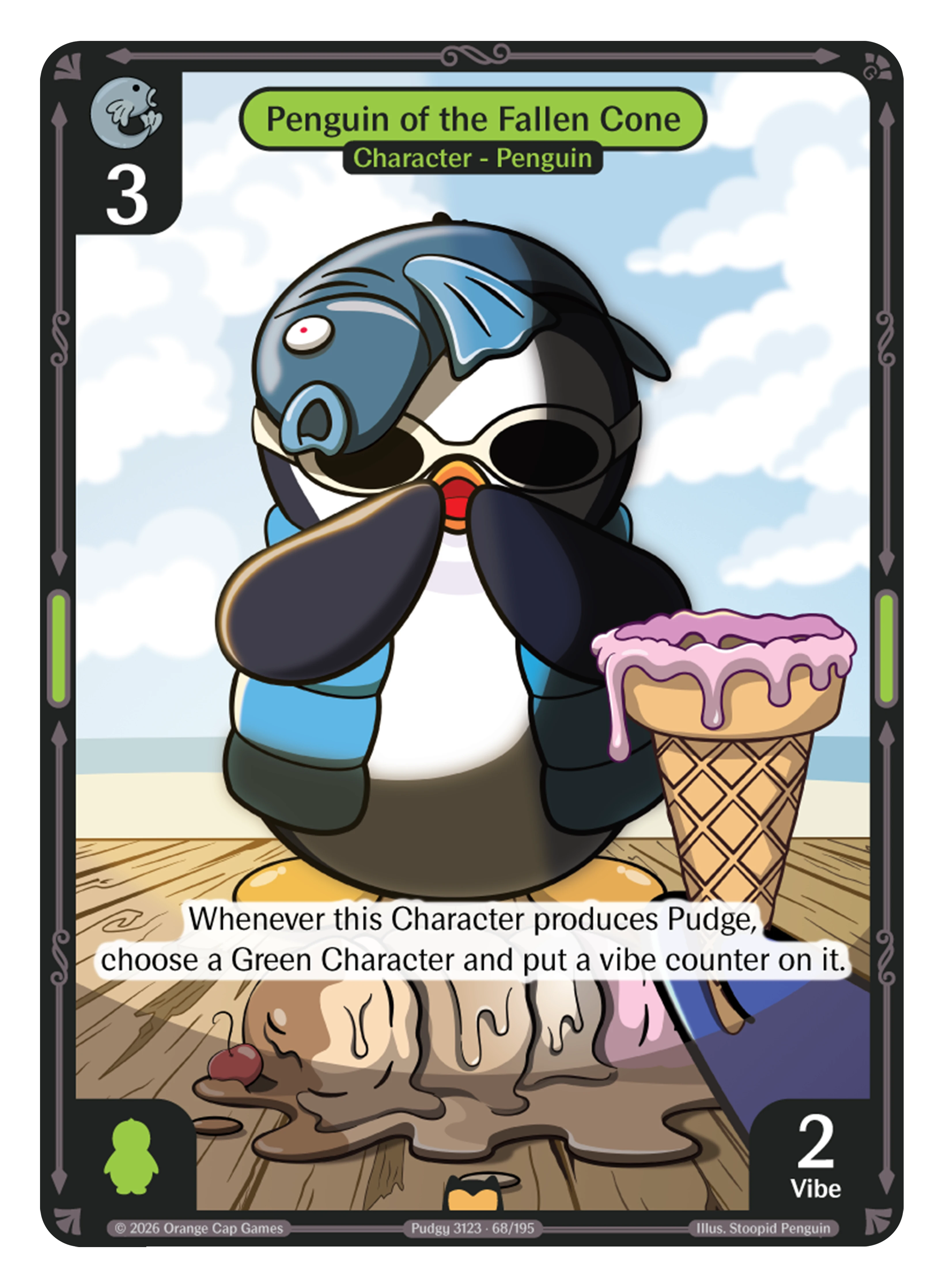 068 - Penguin of the Fallen Cone
