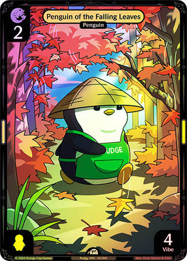045 - Penguin of the Falling Leaves - Foil