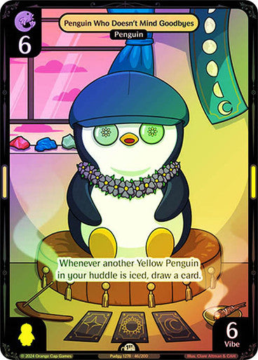 046 - Penguin That Doesn't Mind Goodbyes - Foil