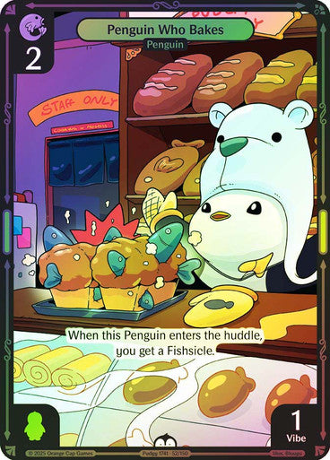 052 - Penguin Who Bakes - Foil