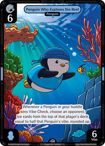 118 - Penguin Who Explores the Reef