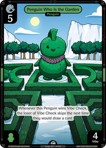 079 - Penguin Who Is the Garden
