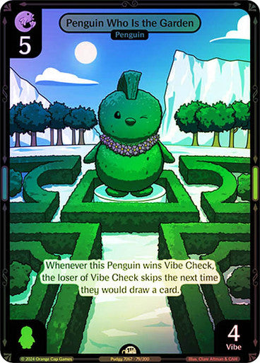 079 - Penguin Who Is the Garden - Foil