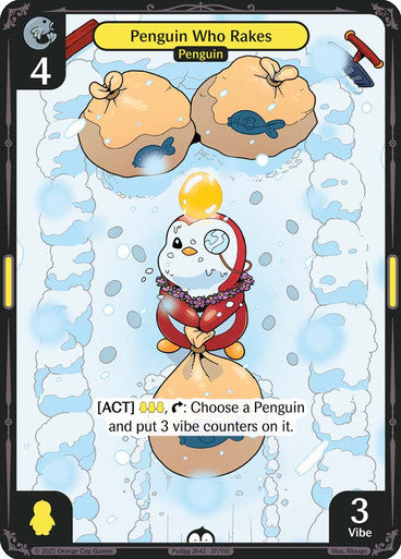 037 - Penguin Who Rakes