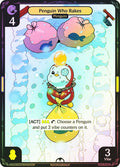 037 - Penguin Who Rakes - Foil