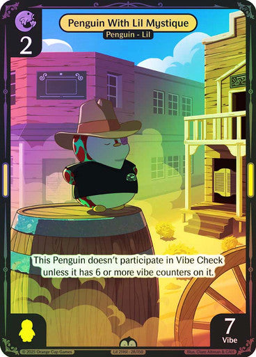 028 - Penguin With Lil Mystique - Foil