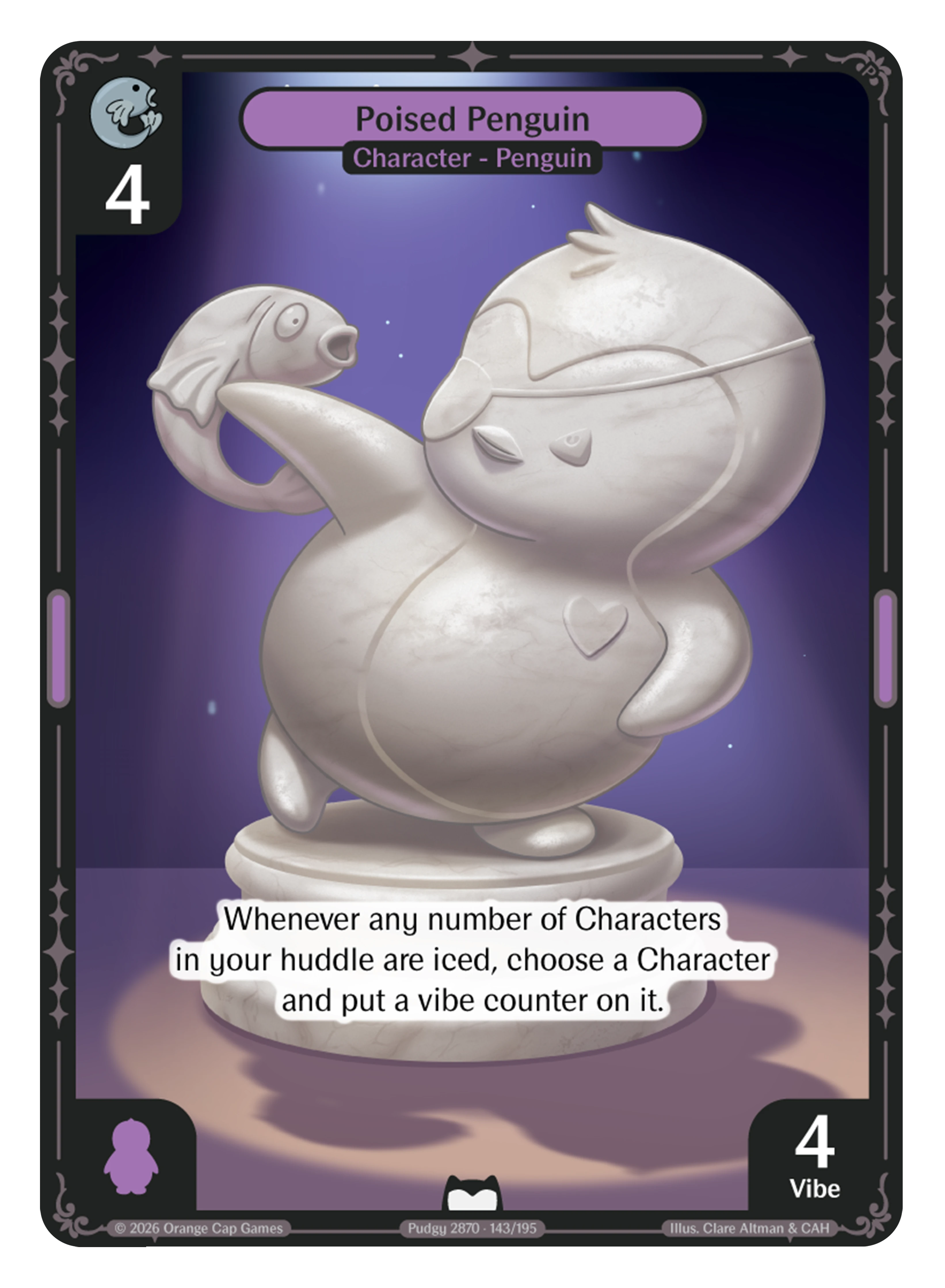 143 - Poised Penguin