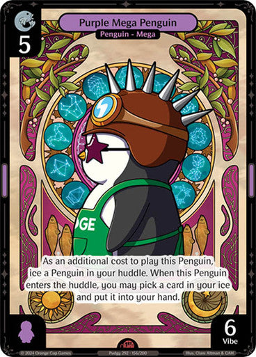 156 - Purple Mega Penguin