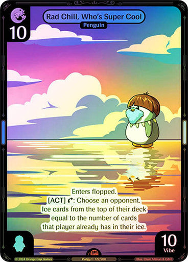 122 - Rad Chill, Who's Super Cool - Foil