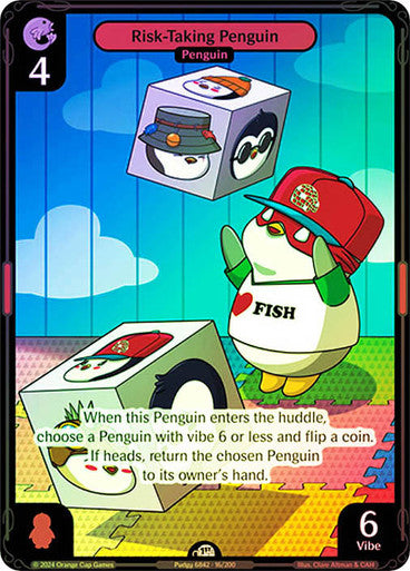 016 - Risk-Taking Penguin - Foil