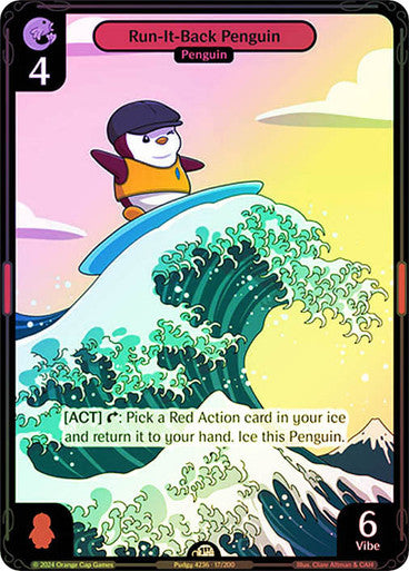 017 - Run-It-Back Penguin - Foil