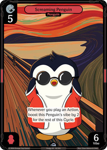 018 - Screaming Penguin