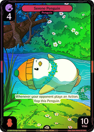 019 - Serene Penguin - Foil