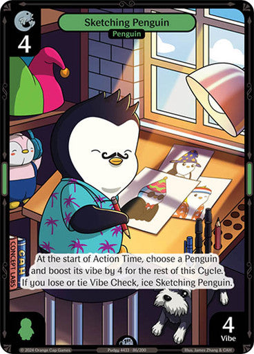 086 - Sketching Penguin