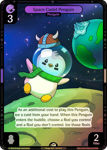 158 - Space Cadet Penguin - Foil