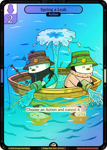 134 - Spring a Leak - Foil