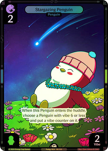 088 - Stargazing Penguin - Foil