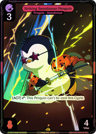 020 - Striking Swordsman Penguin - Foil