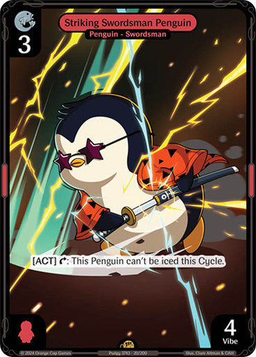 020 - Striking Swordsman Penguin