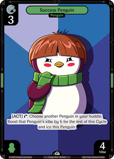 089 - Success Penguin