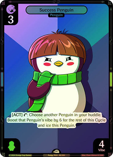 089 - Success Penguin - Foil